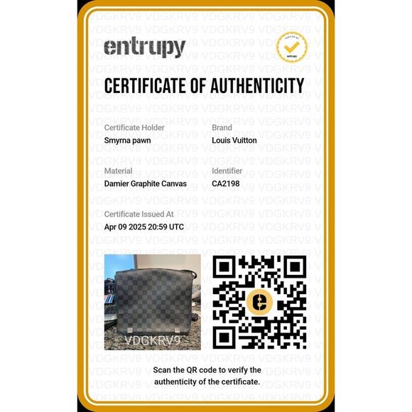 Louis Vuitton District PM Damier Graphite  347732 - Picture 14 of 14